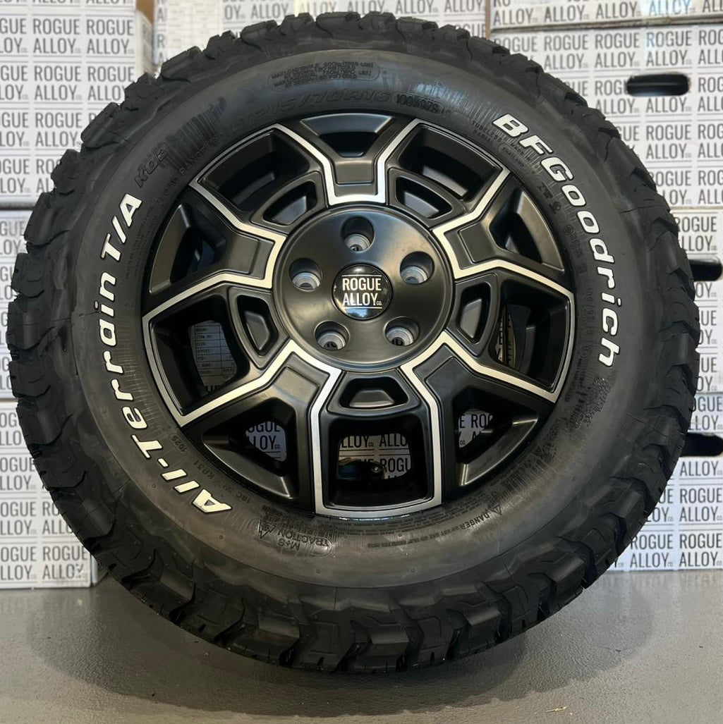 Rogue Alloy RV in Satin Black Polished