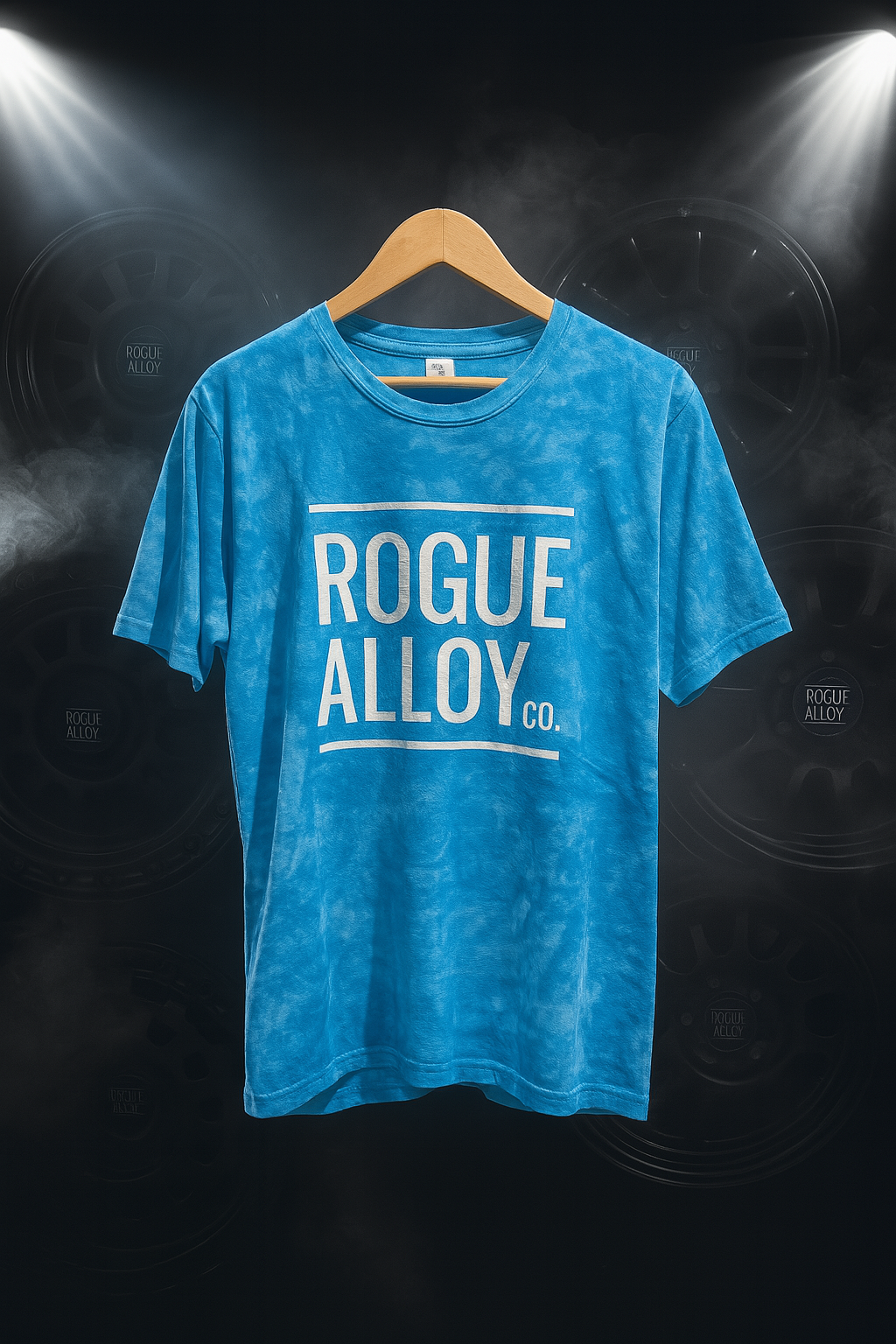 Rogue Alloy Sky Blue Tiedye T-shirt